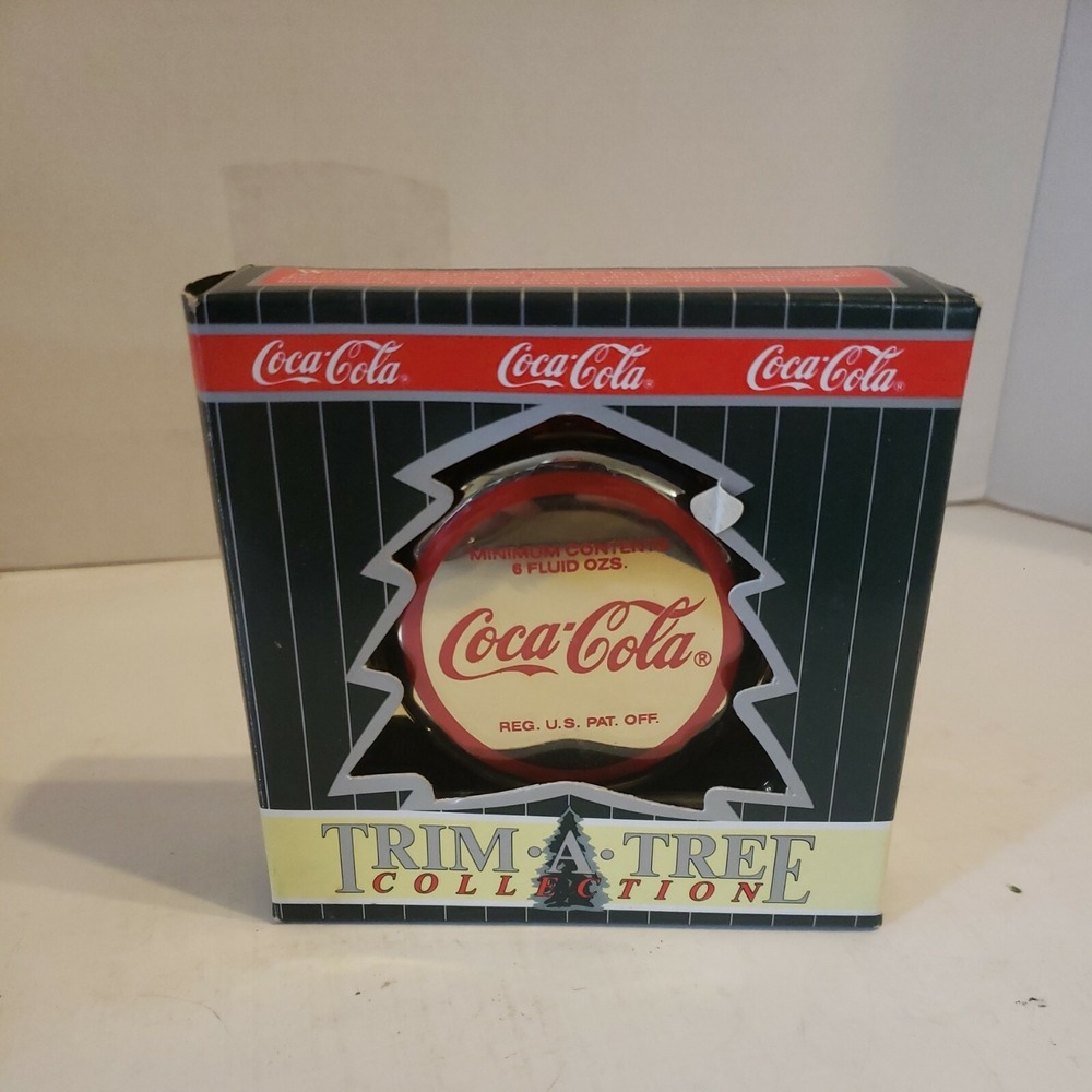 NEW SEALED Coca-Cola Trim A Tree Collection Holiday Ornament